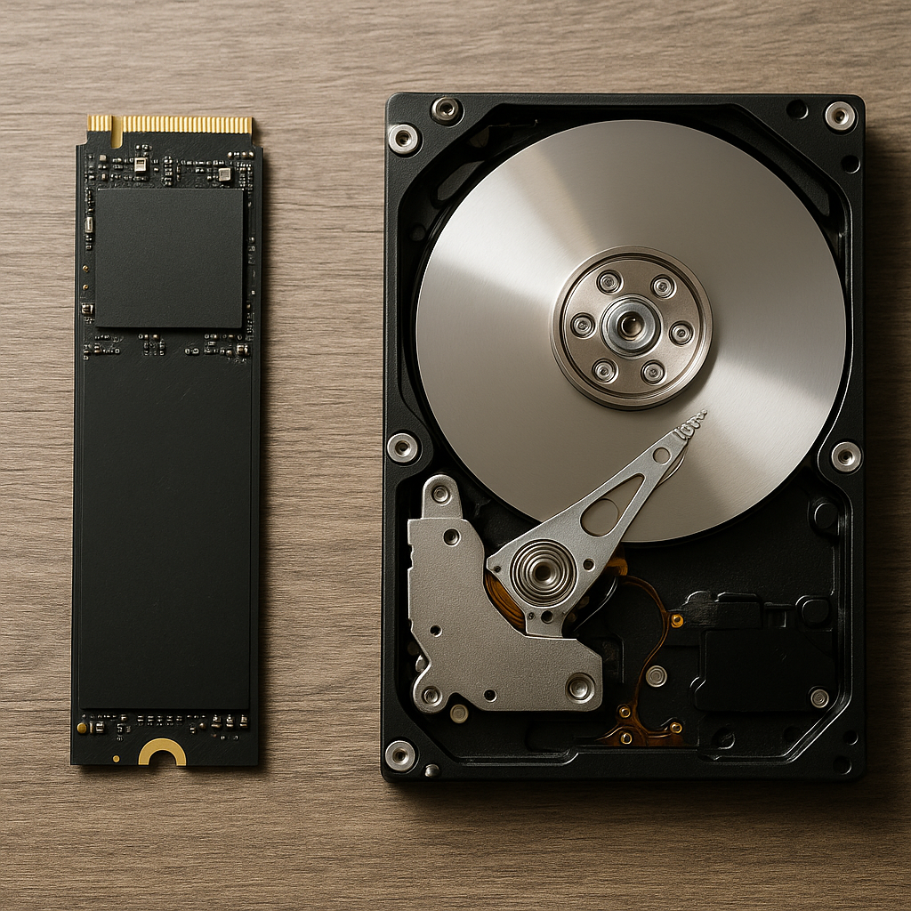 تفاوت SSD و HDD چیست؟ کدام برای کامپیوتر و لپ تاپ بهتر است؟